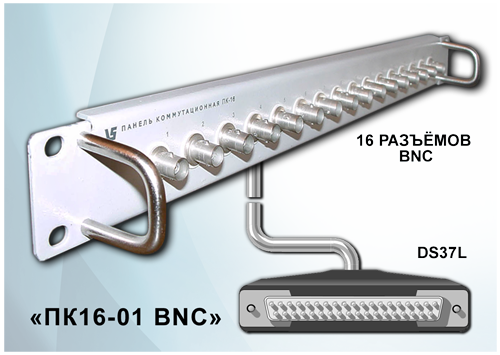 Коммутационная панель для подачи ТВ сигналов на УКВ-16А